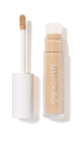 jane iredale front tube showcasing clean packaging and shade labeling for easy selection