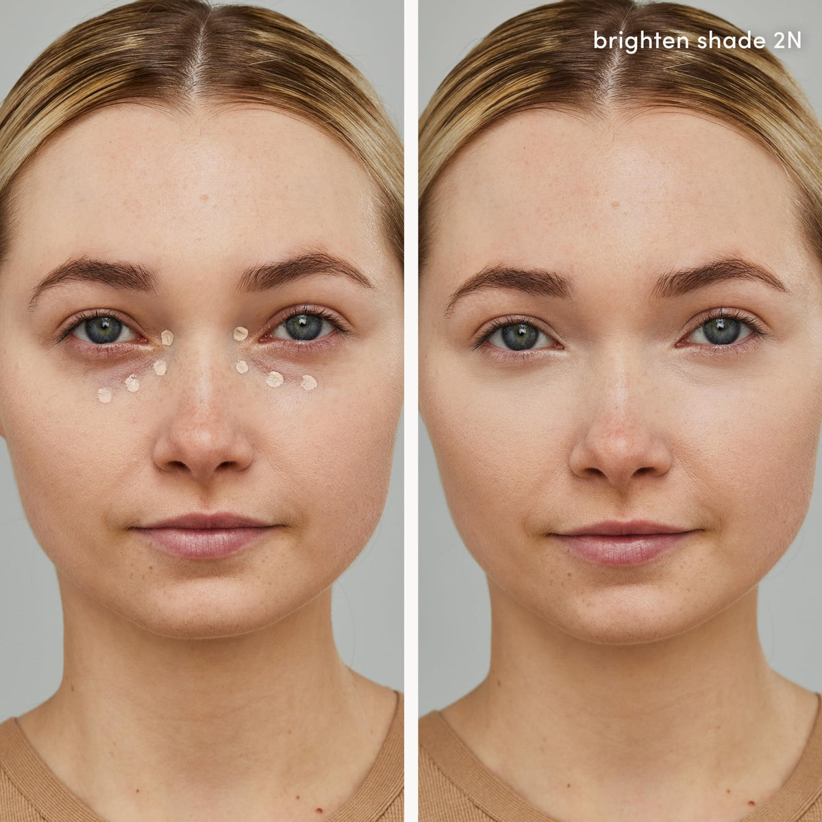 jane iredale texture swipe of concealer showing creamy finish and blendability