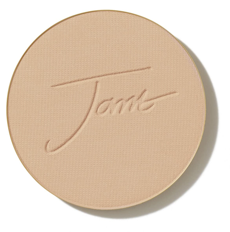 jane iredale PureMatte front pan refill showing translucent powder for oil control