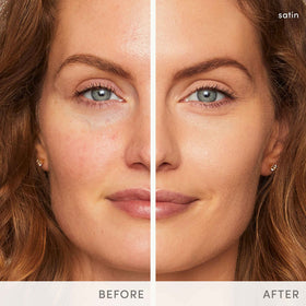 jane iredale close-up texture of pressed powder showing blendable finish benefit
