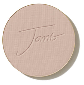 jane iredale compact front showing refill pan and clean design for easy replacement