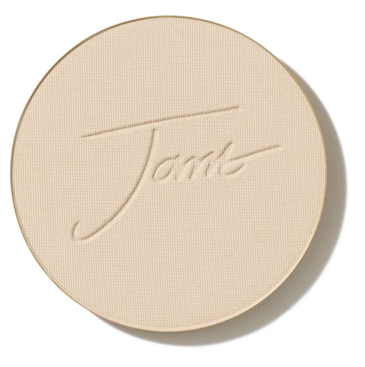 jane iredale front packaging showing refill in compact and benefits