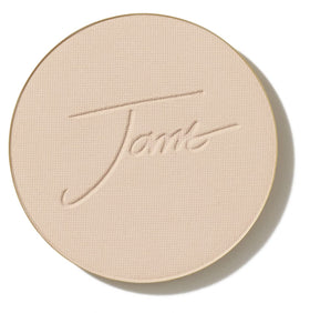 jane iredale product pan front view showing color and smooth finish benefit