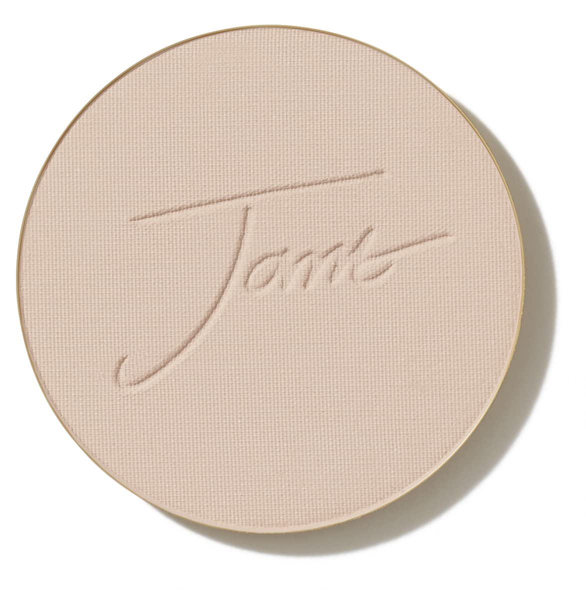 jane iredale front pan view showing refill packaging and accurate shade