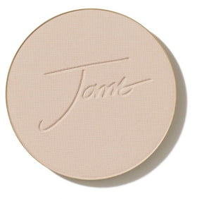 jane iredale front pan view showing refill packaging and accurate shade