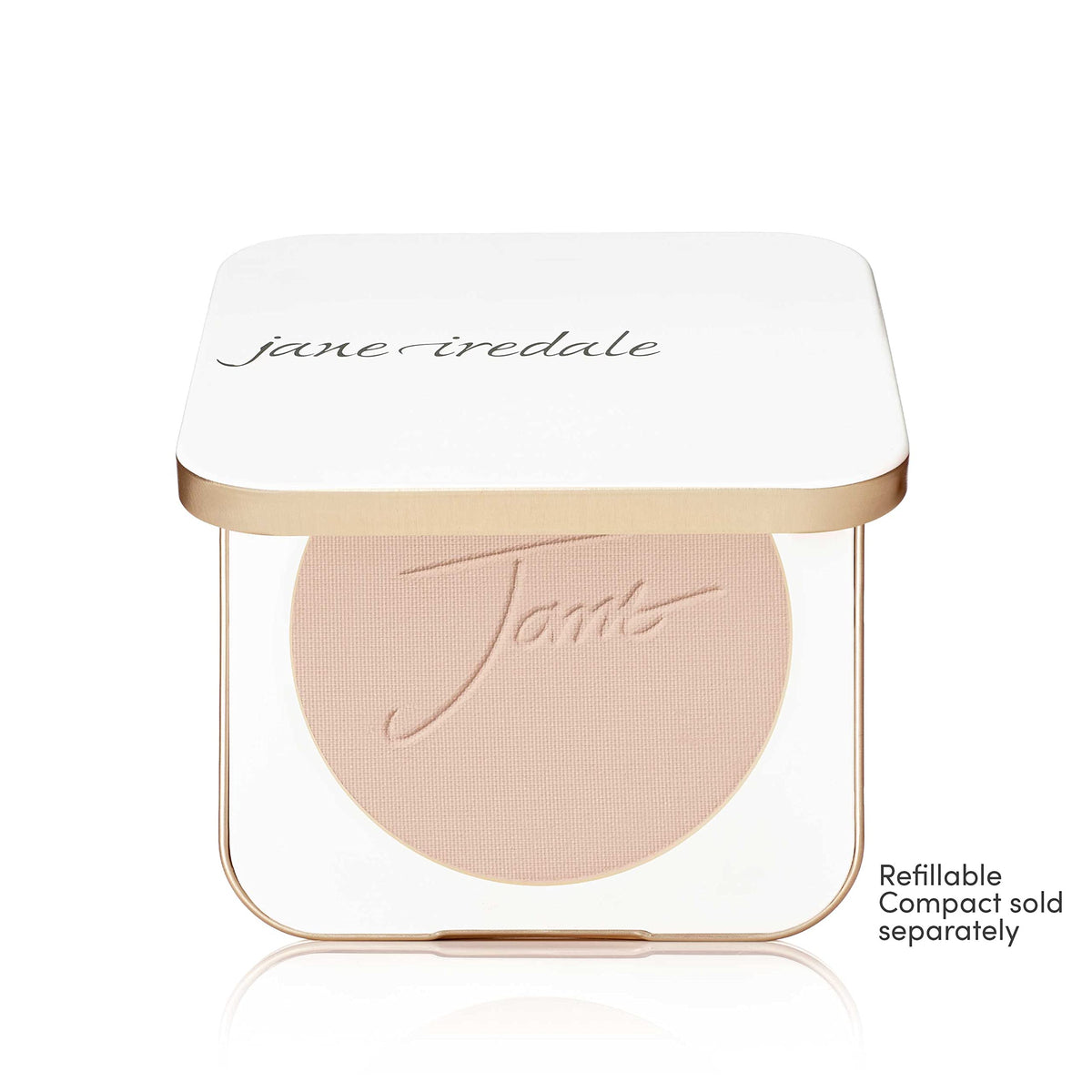 jane iredale foundation swatched on arm showing coverage and color payoff