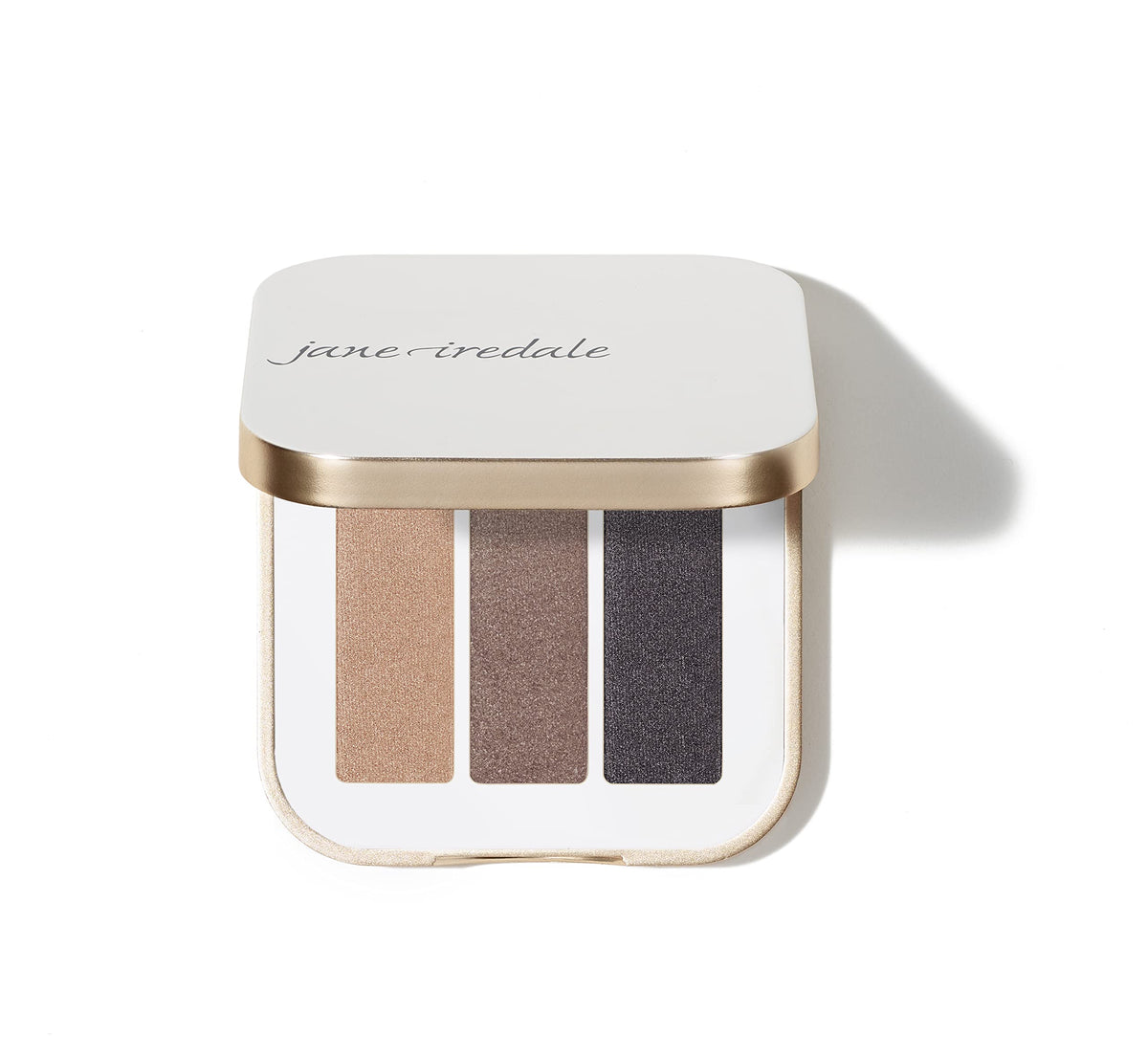 jane iredale closed compact palette showing clean front packaging and portability benefit