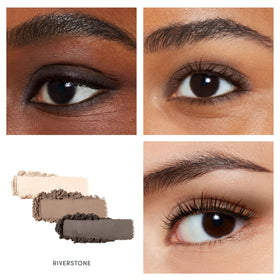 jane iredale close-up of finely milled shadow texture for smooth blending