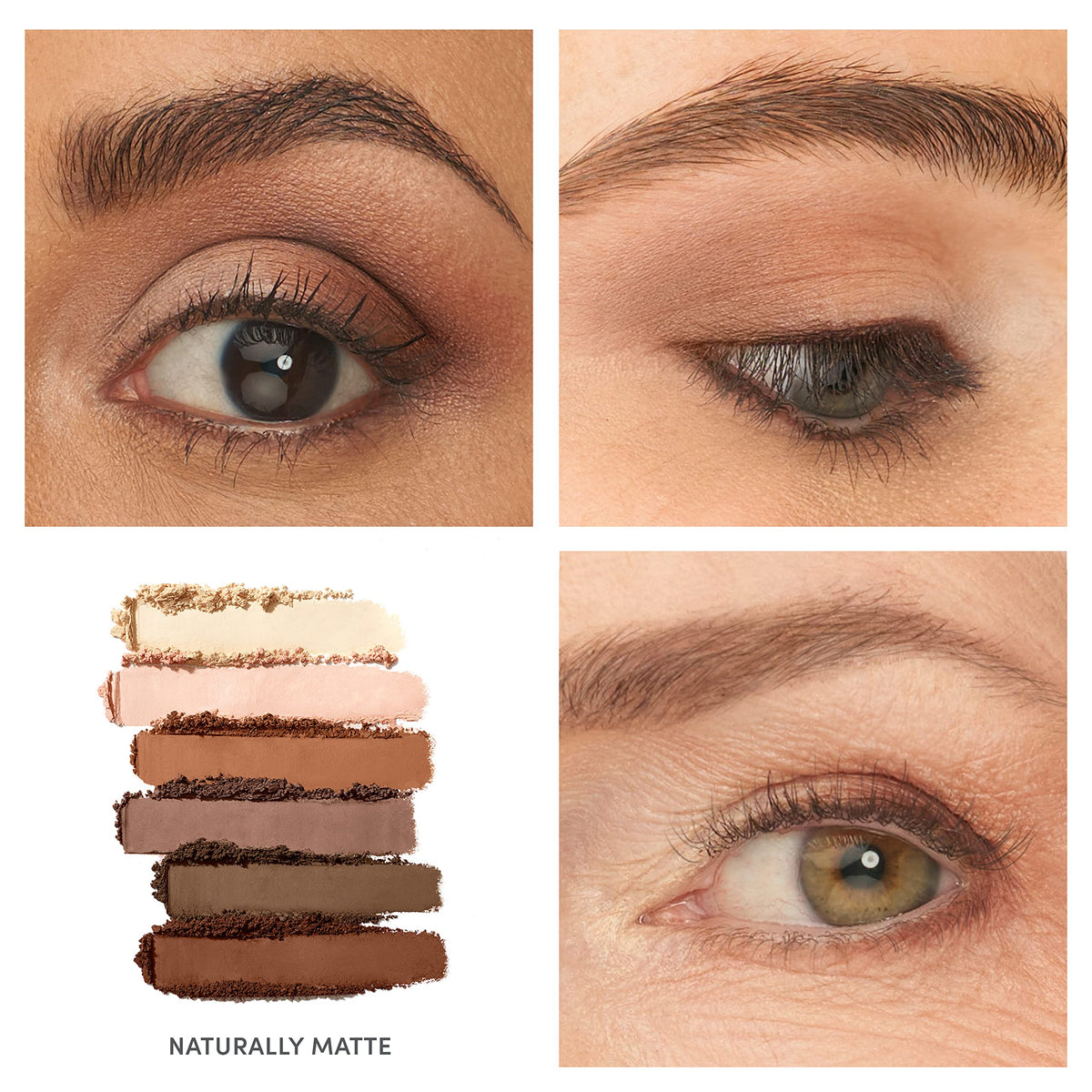 jane iredale shadow pan close-up reveals buttery texture and smooth blendability benefit