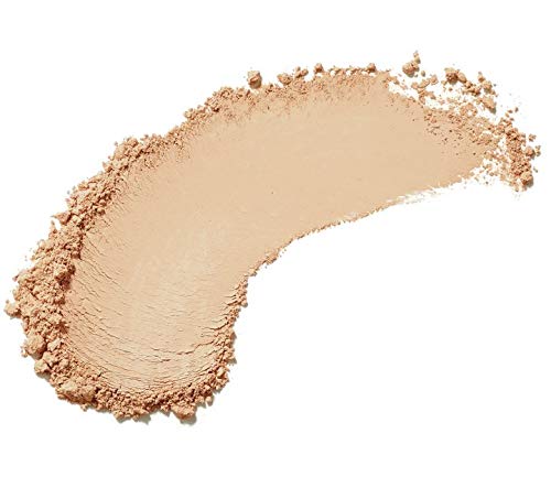 jane iredale jar with label and size comparison illustrating SPF and ingredient clarity