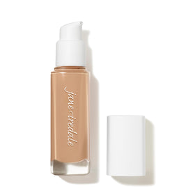 jane iredale front packaging showing clean bottle and label, conveys trustworthy protection