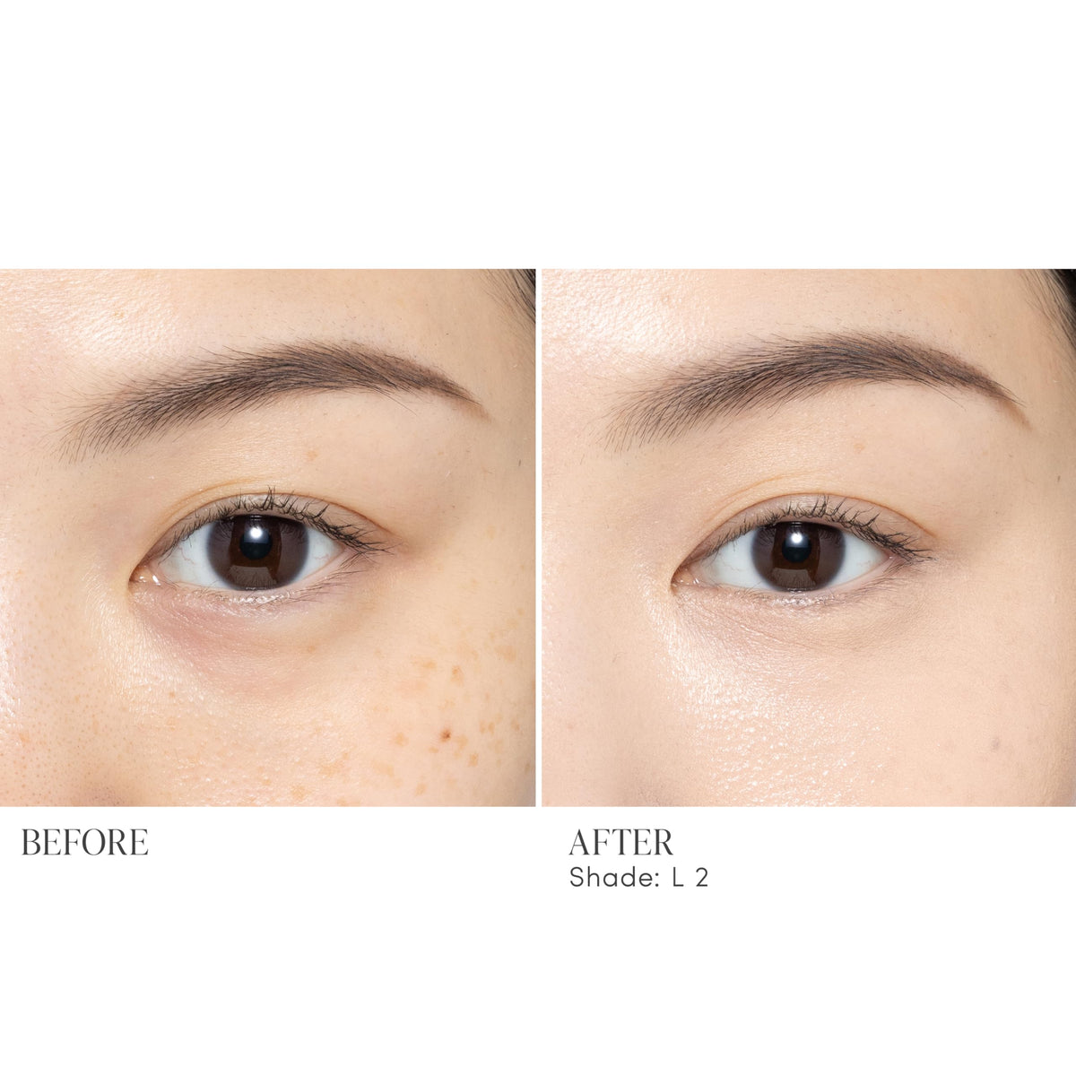 jane iredale texture swatch on skin demonstrating blendable hydrating finish benefit