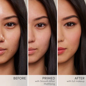 jane iredale primer swiped on hand showing silky spreadability benefit quick absorption
