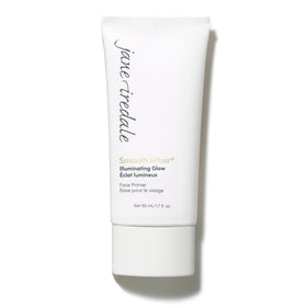 jane iredale front jar showing product branding and packaging benefit: clear identification
