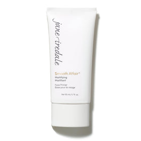 jane iredale front packaging showing sleek primer tube and branding benefit clear labeling