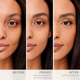 jane iredale cream texture close-up highlighting silky, hydrating finish on skin
