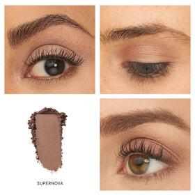 jane iredale swatches on forearm demonstrating pigment payoff and blendability