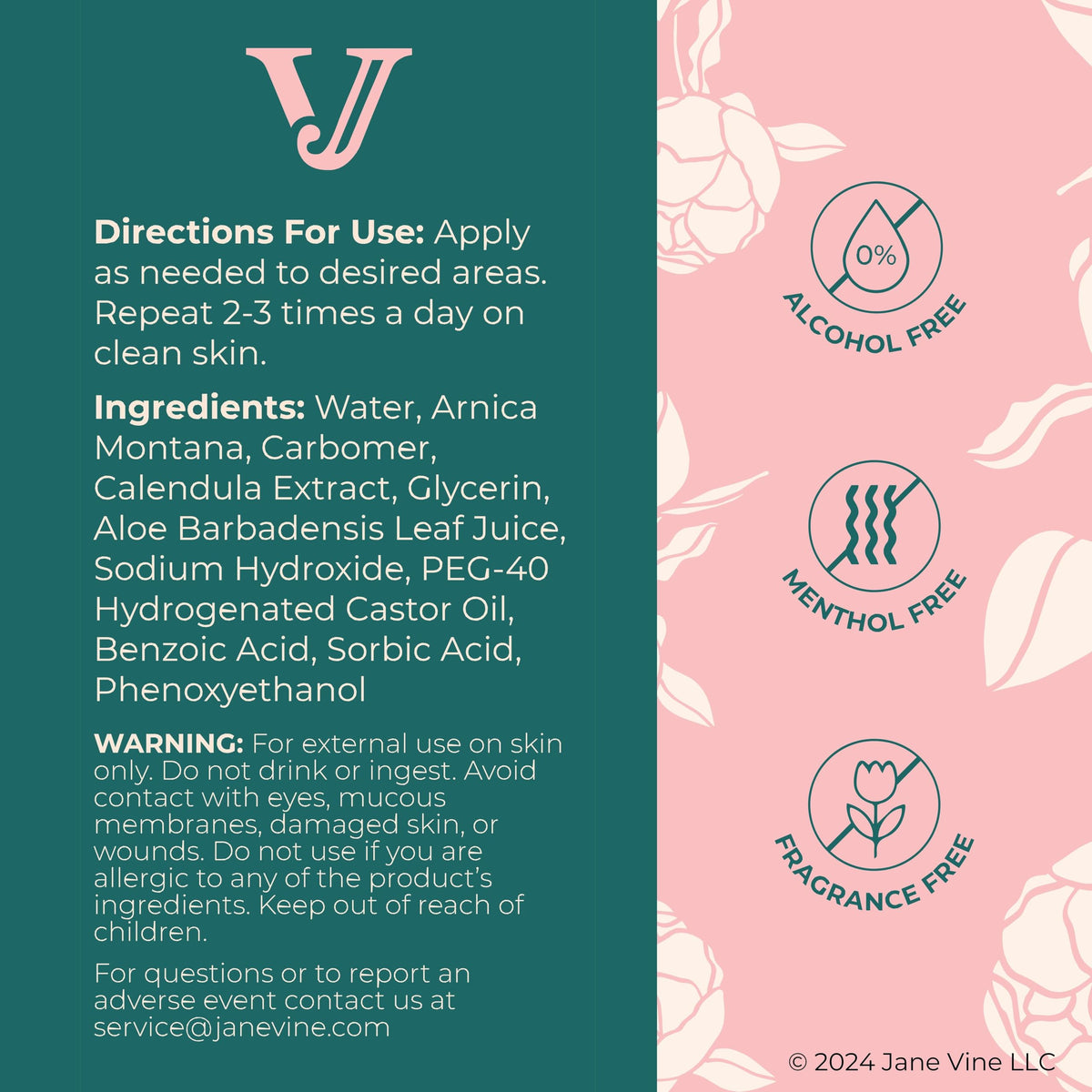 JANE VINE on bathroom vanity representing daily skincare routine benefit