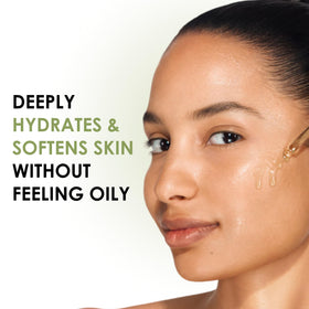 Japonesque before and after skin comparison highlighting improved texture