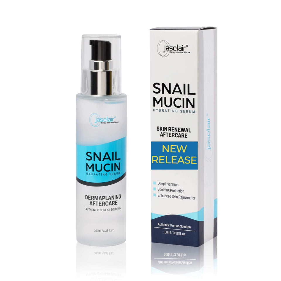 jasclair front packaging showing bottle and branding benefits calming skin