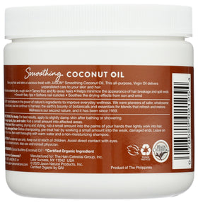 JASON open jar showing creamy unrefined coconut oil texture and natural lipids