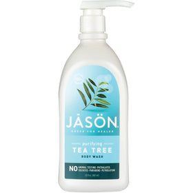 JASON front packaging showing label and recycled bottle benefit