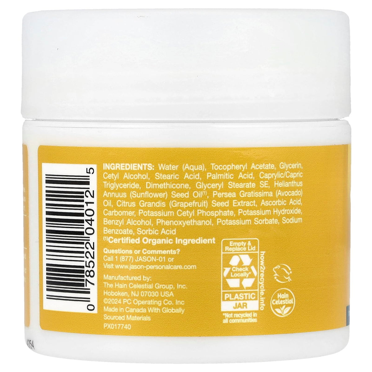 JASON cream texture close-up revealing rich consistency for deep hydration