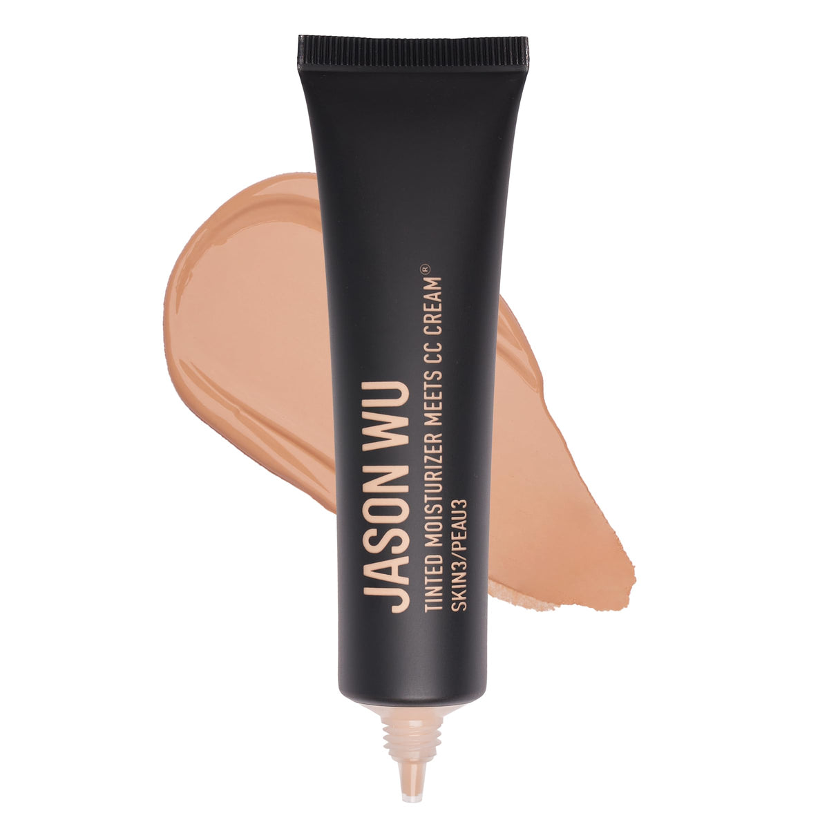 JASON WU front tube display showing compact 30ml packaging and easy travel use