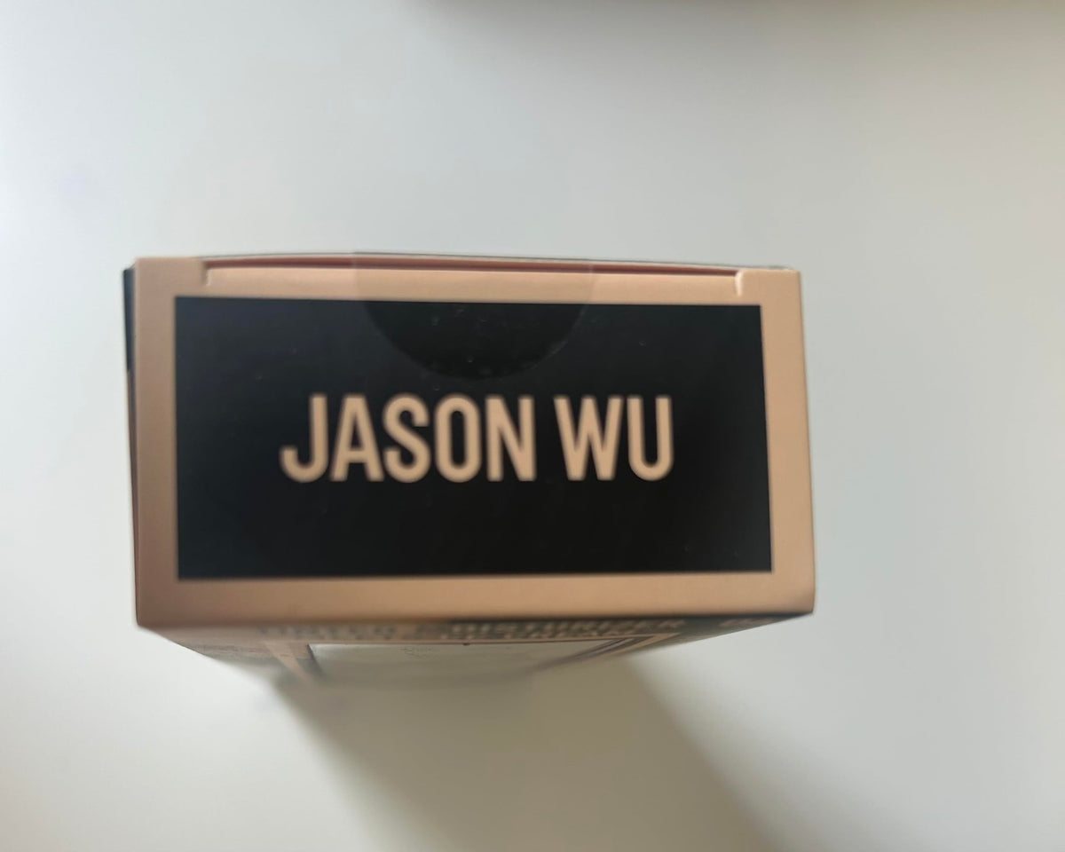 JASON WU shade swatch on forearm illustrating Very Fair Neutral match and even coverage