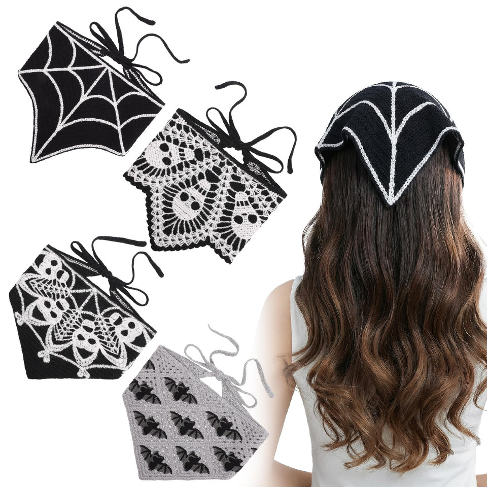 JATEBI front view showing four headband designs and easy styling benefit