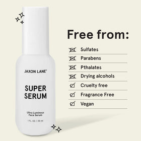 JAXON LANE 1 oz bottle in hand for size comparison and travel-friendly convenience