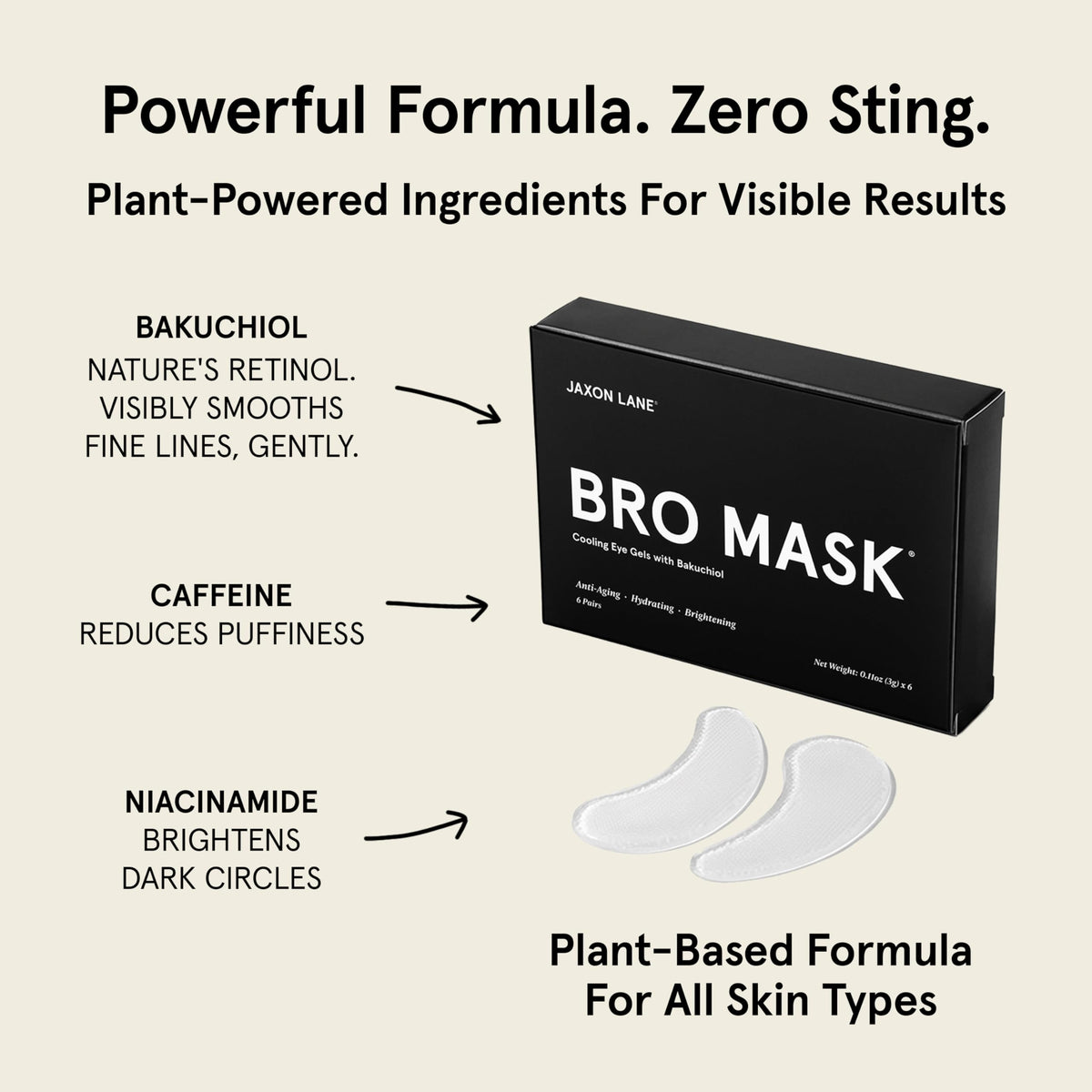 JAXON LANE single-use pouch opened with one pair visible and easy convenience