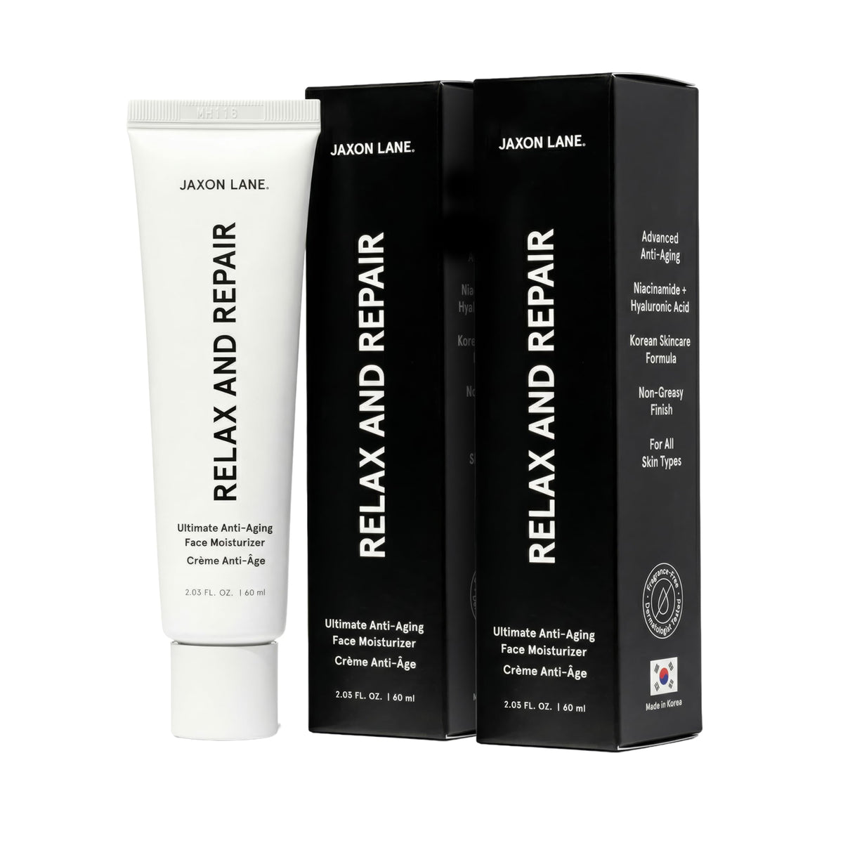 JAXON LANE front packaging showing clean design and product benefit