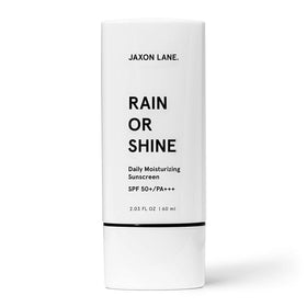 JAXON LANE front tube showing SPF 50 and fragrance-free protection