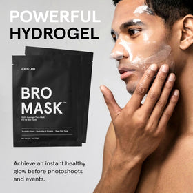 JAXON LANE close-up hydrogel texture demonstrating thick cling and hydration