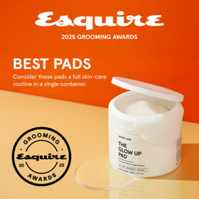 JAXON LANE pad texture close-up revealing exfoliating surface