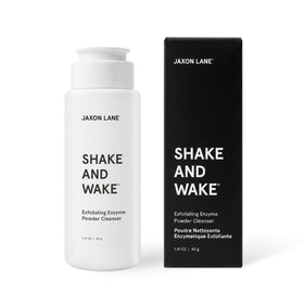JAXON LANE front jar view showing compact travel-ready cleanser