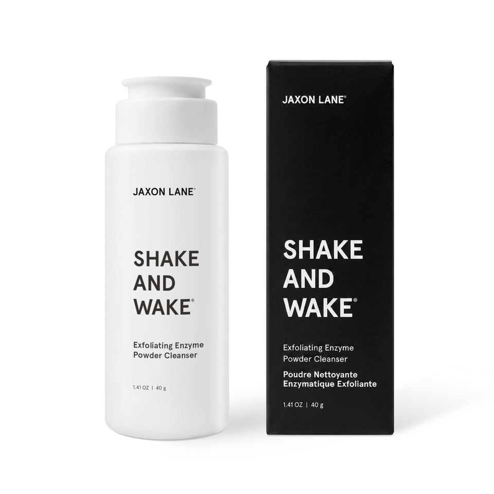 JAXON LANE front jar view showing compact travel-ready cleanser