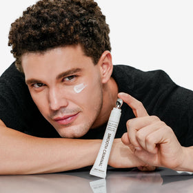 JAXON LANE on bathroom counter in morning routine illustrating daily use