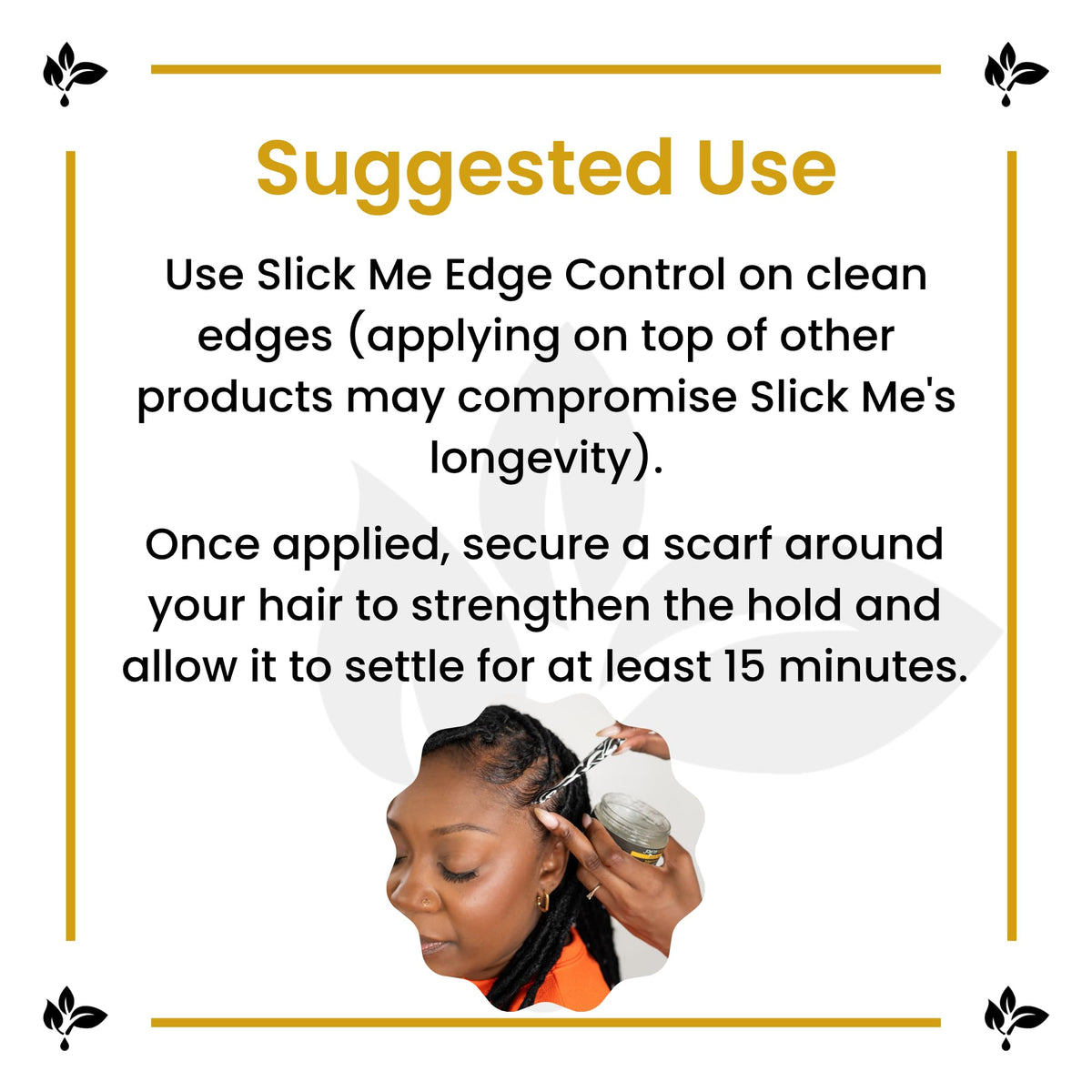 Jaycee Naturals label close-up listing clean ingredients for peace of mind