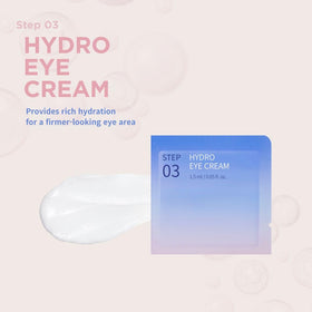 JAYJUN eye-area focus after use showing smoother-looking delicate skin