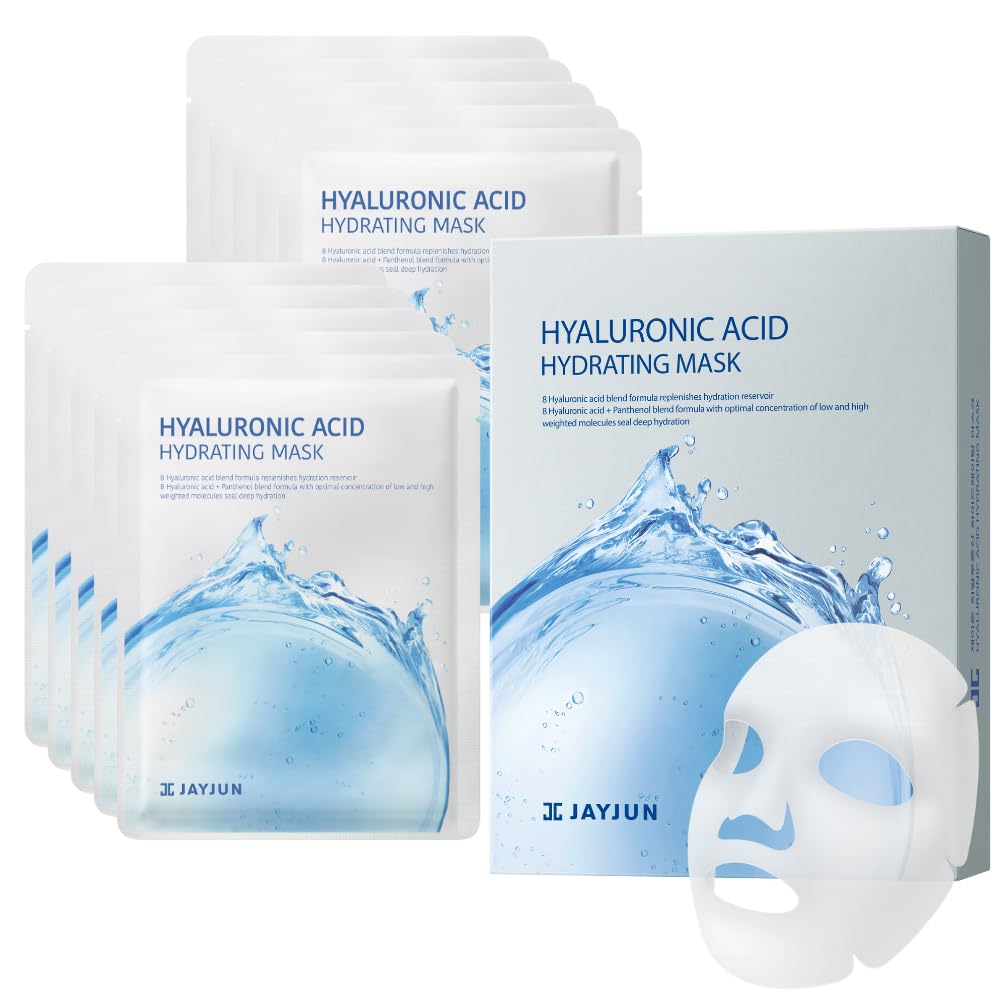 JAYJUN front packaging showing hydrating mask benefits