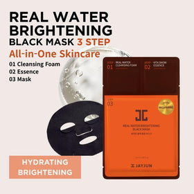 JAYJUN JJ open sachet with foam, essence, and mask for complete routine