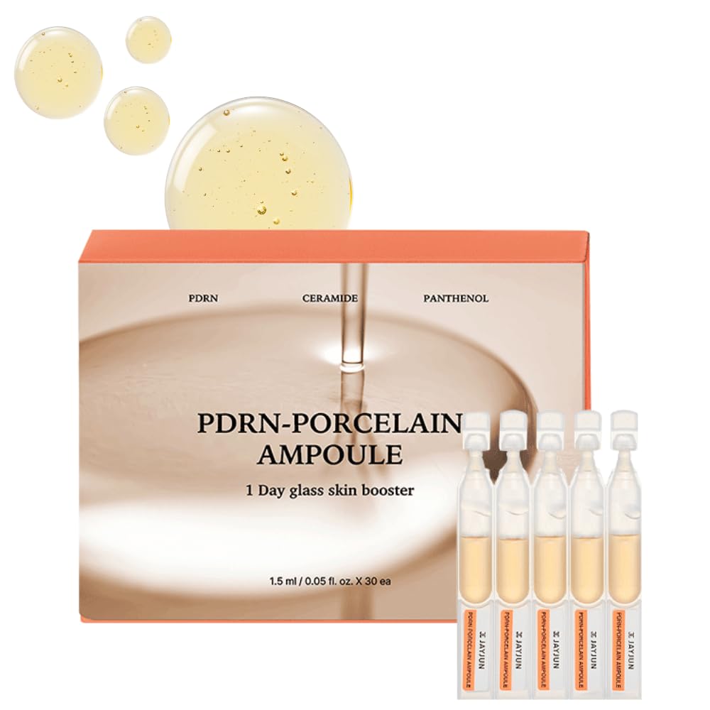 JAYJUN front packaging showing 30 ampoules and travel-ready convenience