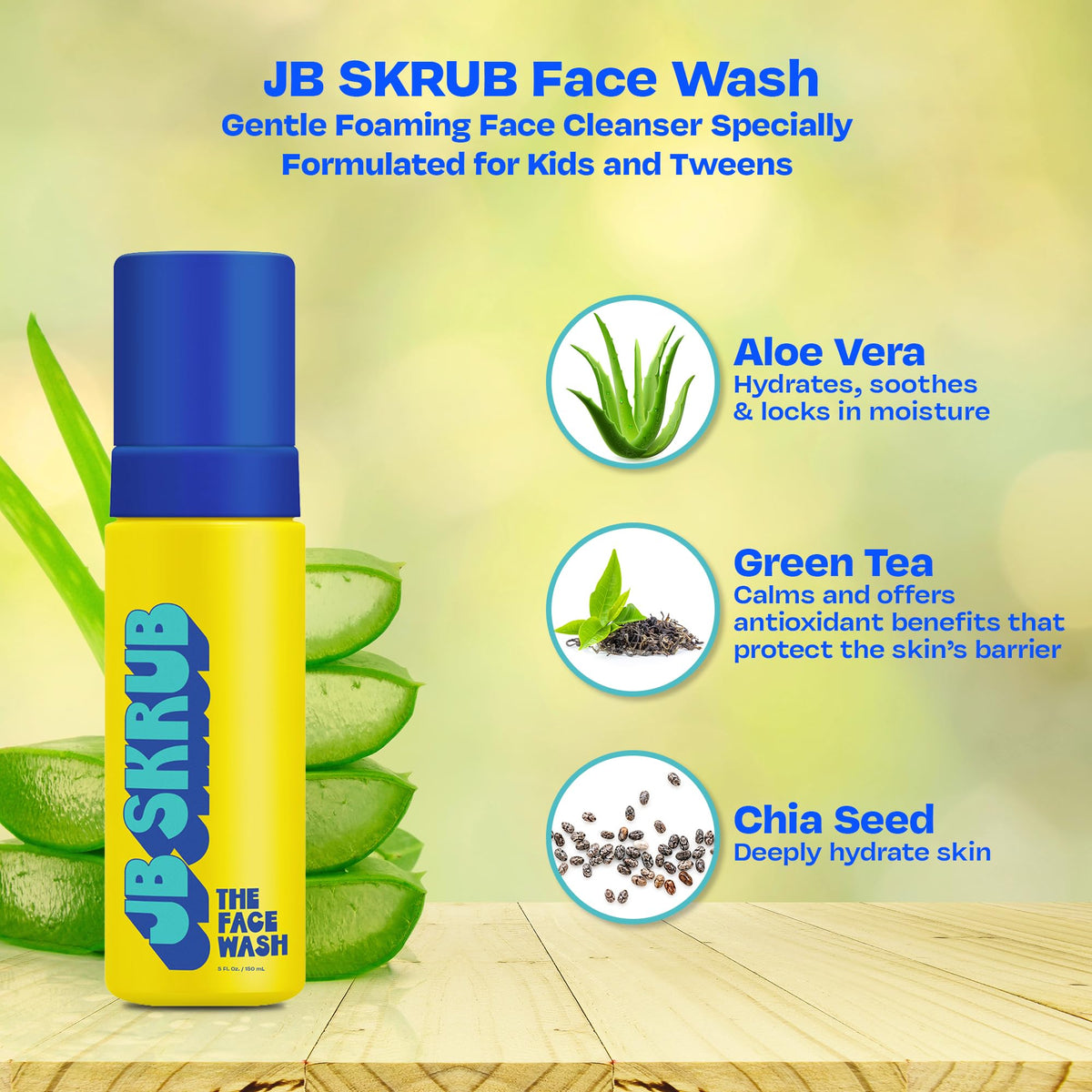 JB SKRUB pump dispensing foam for controlled two-pump dosing