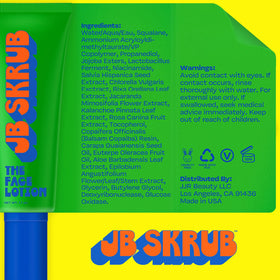 JB SKRUB texture close-up displaying lightweight moisture