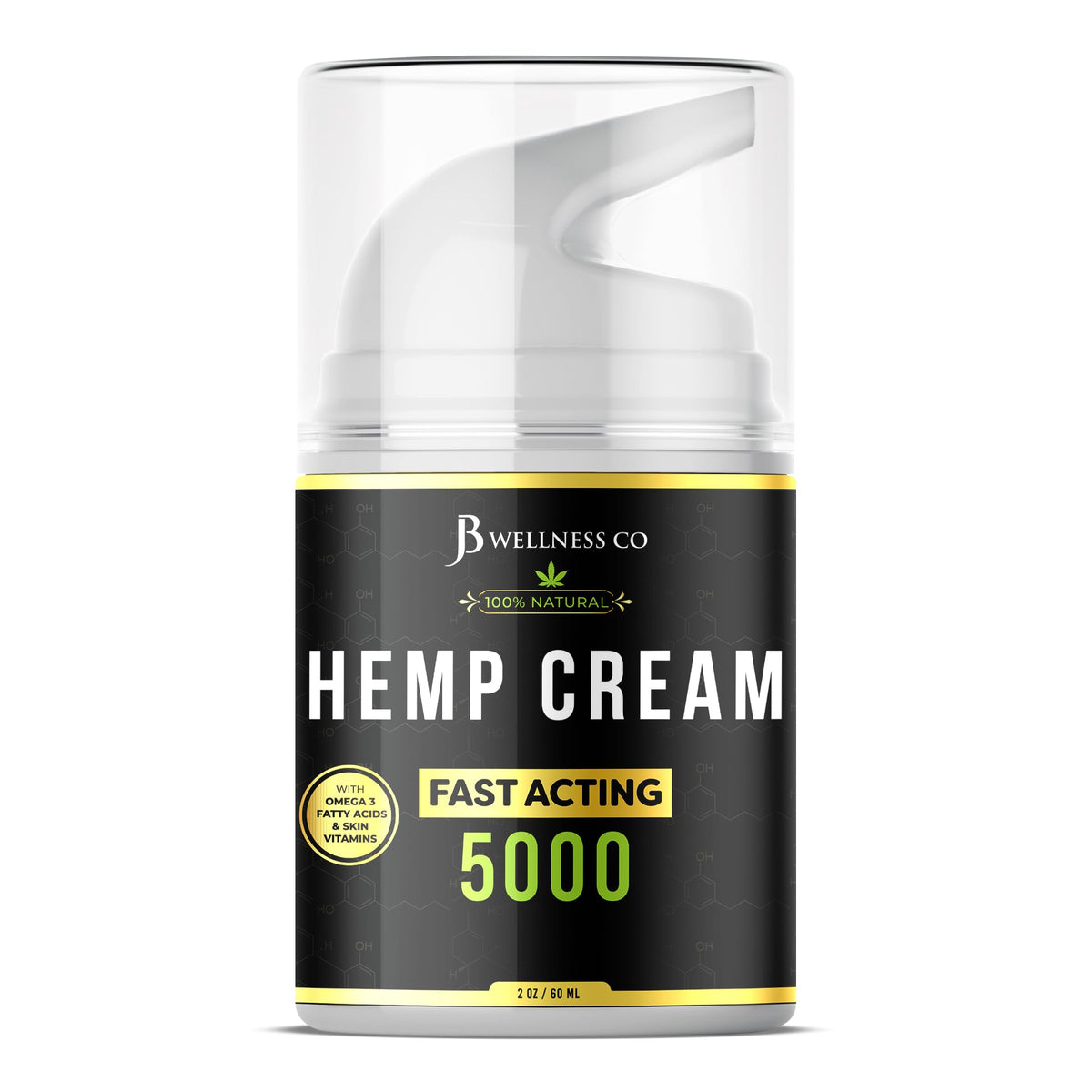 JB Wellness Co applied to hand demonstrating quick absorption and cooling