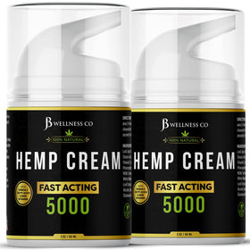JB Wellness Co jar front packaging showing label and two-pack benefit