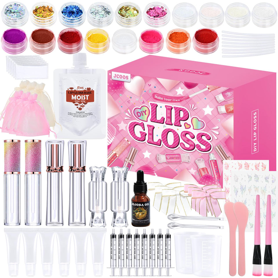 Jcoos front packaging showing complete 77-piece kit and presentation benefit
