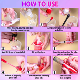 Jcoos teen using kit in a lifestyle scene showing simple at-home crafting benefit
